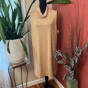 NEW G by Giuliana Sleeveless Cowl Neck Sweater Dress